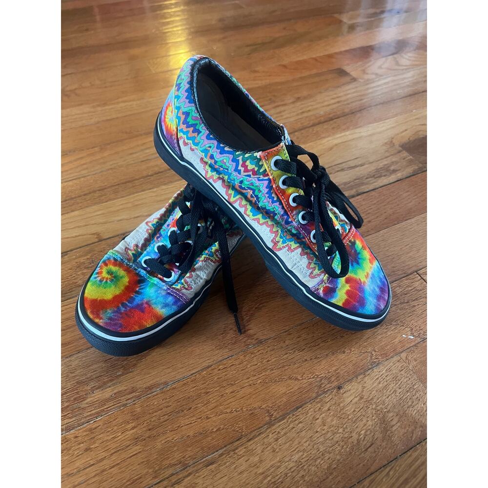 VANS x JEN STARK Rare Psychedelic Old Skool Sneakers | 7W